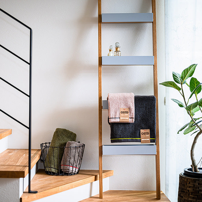 もこもこ厚手 バスタオル1枚〈グレージュ〉超吸水・アウトドア向け