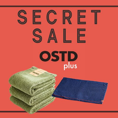 OSTDタオル公式サイト限定【シークレットセール】開催中！一部商品が20%OFF