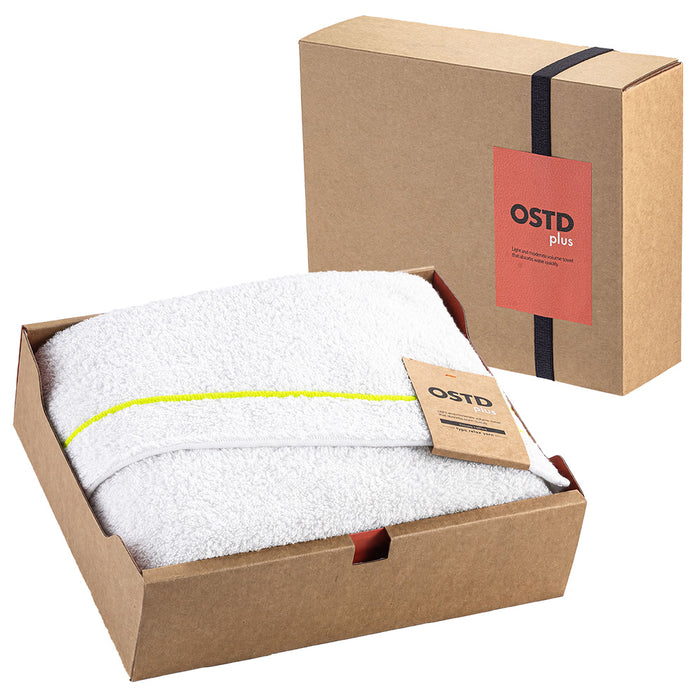 タオルギフト【OSTD plus】ギフトBOX #06 バスタオル1枚 ギフトセット〈ホワイト〉