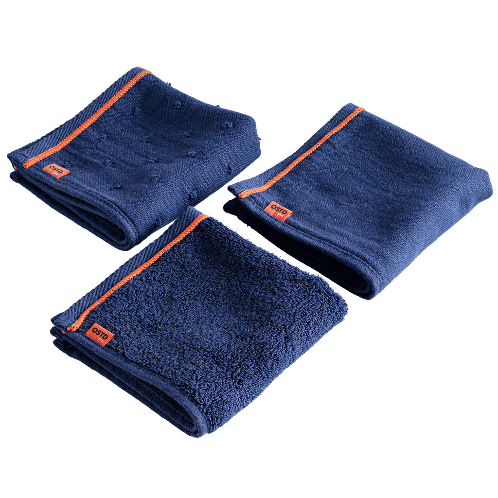 【未使用】藤井風　ハンドタオル　ネイビー 01b_e8362a8b-cef0-49f5-aabf-