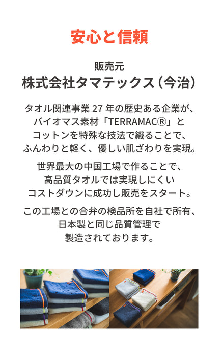 タオルハンカチ ハンドタオル  25 × 25 cm 異なる3種類の織り方 リネンベージュ 3枚 セット 綿100％