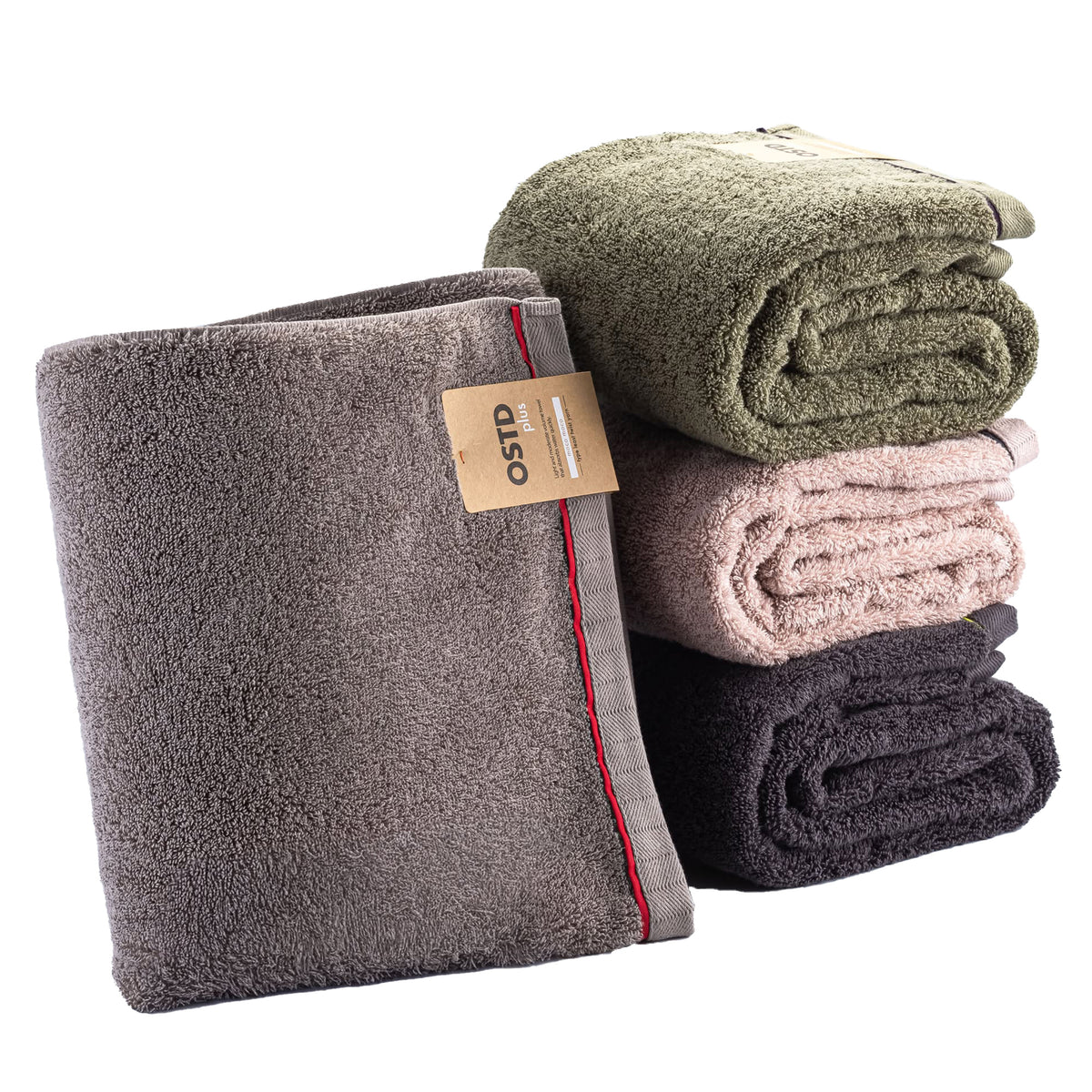 MOCO アラスカナチュラル4点おまとめ かわいい 厚手 バスタオル4枚セット〈moco/MIXカラー〉まとめ買い